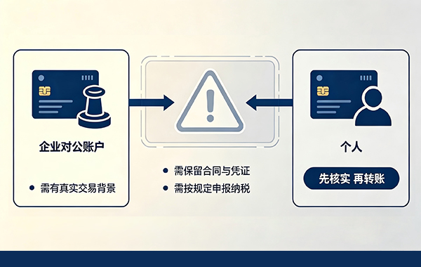 公户转私户合规情形全解析，这 9 种转账合法无忧|公司注册|代理记账|外国人签证|来华邀请函|商标注册|专利申请|佛山补贴申请|出口退税|外资公司注册|佛山专管元